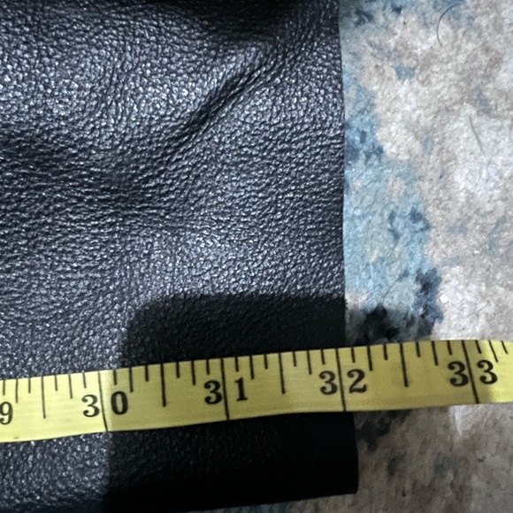 Black Leather Riding Chaps - Picture 8 of 8